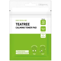 PRESENT SKIN Pad Teatree Calming Toner płatki do twarzy 12szt
