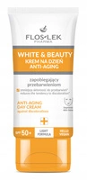 FLOSLEK White & Beauty krem zapobiegający przebarwieniom SPF 50 30ml