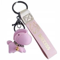 ECARLA brelok do kluczy Konik Różowy BRL270 