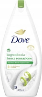DOVE Bagnodoccia żel pod prysznic / płyn do kąpieli Fresca Sensazione 450ml