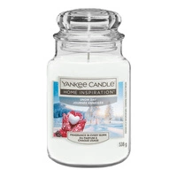 YANKEE CANDLE Home Inspiration Duża świeca w słoiku SNOW DAY 538g