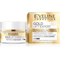 EVELINE Gold Lift Expert 60+ luksusowy odmładzający krem-serum z 24K złotem 50ml