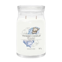 YANKEE CANDLE Signature Duża świeca w słoiku SOFT BLANKET 567g