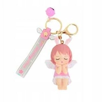 ECARLA brelok do kluczy świąteczny, przywieszka Aniołek BRL305 