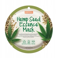 PUREDERM Essence Mask maska do twarzy w płacie Hemp Seed 18g