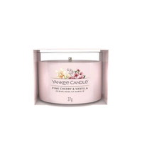 YANKEE CANDLE Signature Mini świeca w słoiku PINK CHERRY & VANILLA 37g