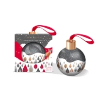 THE LUXURY BATHING Toasted Praline & Sweet Vanilla bombka z płynem do kąpieli Festive 250ml 