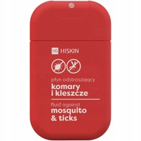 HISKIN Kieszonkowy spray odstraszający na komary i kleszcze 30ml