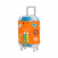 HISKIN Travel Set zestaw podróżny Walizka (szampon+odżywka) 2x75ml