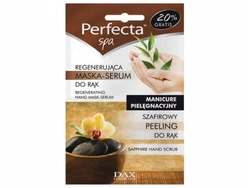 DAX Perfecta Spa Manicure peeling i maska do dłoni Duosaszetka 12ml