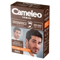 DELIA Cameleo Men odsiwiacz do włosów naturalnych w odcieniu brązu 2x8g