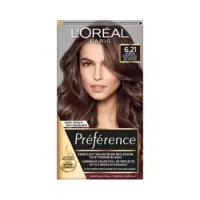 LOREAL Preference farba do włosów 6,21 Zimny Opalizujący Bardzo Jasny Brąz