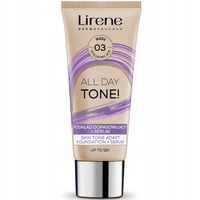 LIRENE All Day Tone! podkład do twarzy dopasowujący + serum 03 Nude 30ml