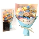 ECARLA bukiet zapachowych kwiatów mydlanych w pudełku ROZ24