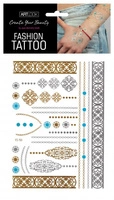 ESTETICA Art Look Fashion Tattoo tatuaż metaliczny
