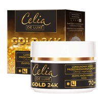 CELIA De Luxe Gold 24k 70+ krem przeciwzmarszczkowy 50ml