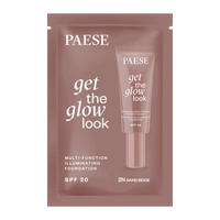 PAESE Get The Glow Look podkład do twarzy rozświetlający SPF20 2N Sand Beige próbka 1ml