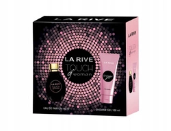 LA RIVE Woman Touch Of Woman zestaw żel pod prysznic 100ml + woda perfumowana 90ml