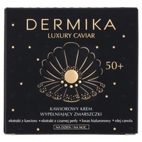 DERMIKA Luxury Caviar krem do twarzy wypełniający zmarszczki 50+ 50ml 