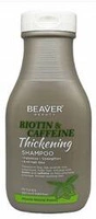 BEAVER Biotin & Caffeine szampon do włosów wzmacniający 350ml 