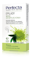 DAX Perfecta EpiLady wosk do depilacji ciała Matcha i Olej z Migdałów 12szt