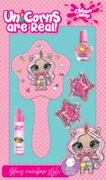 ESTETICA Chlapu Chlap Unicorns Are Real zestaw dziecięcy ze szczotką do włosów 