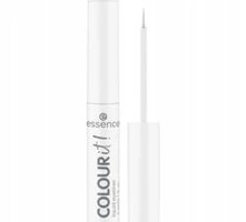 ESSENCE Colour It! Liquid eyeliner w pędzelku 02 White 3ml 