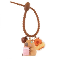 ECARLA brelok do kluczy KAPIBARA z przywieszką i dzwoneczkiem BRL337