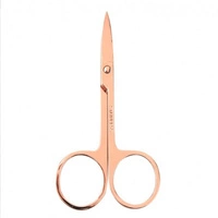 ECARLA nożyczki kosmetyczne do skórek paznokci 9cm Różowe złoto AK12 