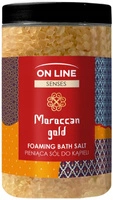 ON LINE Senses sól do kąpieli Moroccan Gold 480g