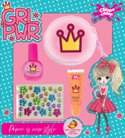 ESTETICA Chlapu Chlap Girl Power zestaw dziecięcy z kosmetyczką 