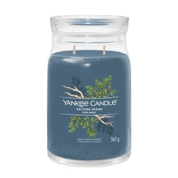 YANKEE CANDLE Signature Duża świeca w słoiku BAYSIDE CEDAR 567g