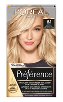 LOREAL Preference farba do włosów Z 9.1 Bardzo Jasny Popielaty Blond