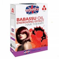 RONNEY Babassu Oil enegretyzujący olejek do włosów farbowanych 15ml