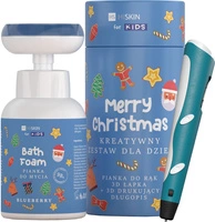 HISKIN Merry Christmas For Kids kreatywny zestaw do mycia rąk Niebieski