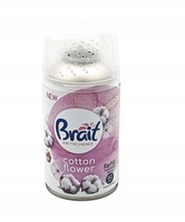 BRAIT Essential Oils wkład do automatycznych odświeżaczy powietrza COTTON FLOWER 250ml