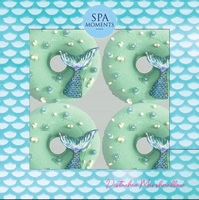 ESTETICA Spa Moments zestaw donutów do kąpieli Pianka Pistacjowa 4x60g