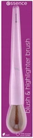 ESSENCE Brush Blush & Highlighter pędzel do różu i rozświetlacza 01 It's Glow Time 