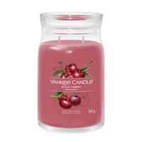 YANKEE CANDLE Signature Duża świeca w słoiku BLACK CHERRY 567g 