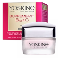 DAX Yoskine Supreme Vit B12 & C krem do twarzy na noc 50+ 50ml