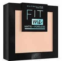 MAYBELLINE Fit Me Matte+Poreless puder 105 Natural Ivory 9g