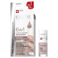 EVELINE Nail Therapy skoncentrowana odżywka do paznokci nawilżająca Latte 5ml