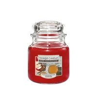 YANKEE CANDLE Home Inspiration Mała świeca w słoiku APPLE CINNAMON CIDER 104g