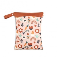 ECARLA wodoodporna torba worek do wózka, na kapcie, na basen 30x40cm WB03