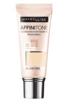 MAYBELLINE Affinitone podkład 02 Light Porcelain 30ml