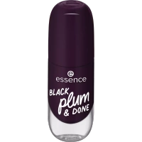 ESSENCE Gel Nail Colours żelowy lakier do paznokci 84 Black Plum & Done 8ml
