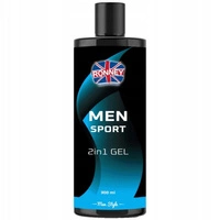 RONNEY Professional Men żel pod prysznic i szampon do włosów Sport 300ml