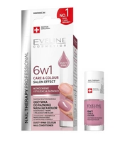 EVELINE Nail Therapy odżywka do paznokci Care&Colour 6w1 Dusty Pink 5ml
