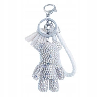 ECARLA brelok do kluczy kryształowy Miś BRL262 