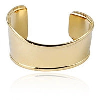 ECARLA bransoletka na rękę ze stali chirurgicznej pozłacanej BST1538